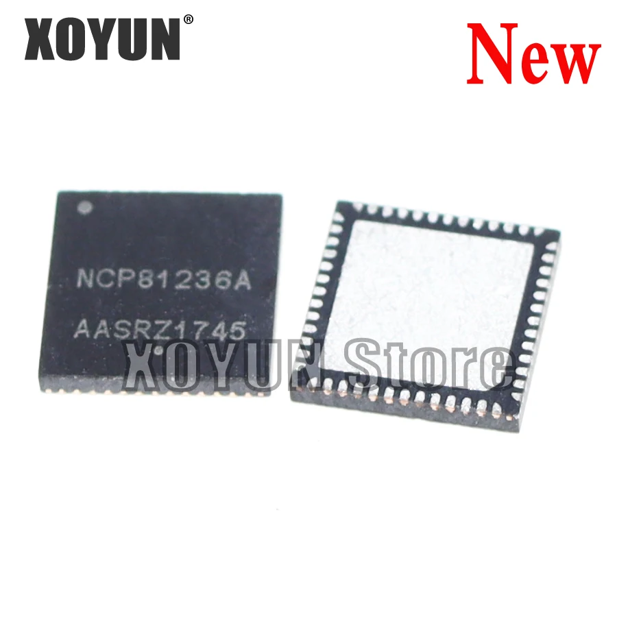 5pcs 100% New NCP81236AMNTXG NCP81236A 8136A QFN-52 | Электронные компоненты и принадлежности