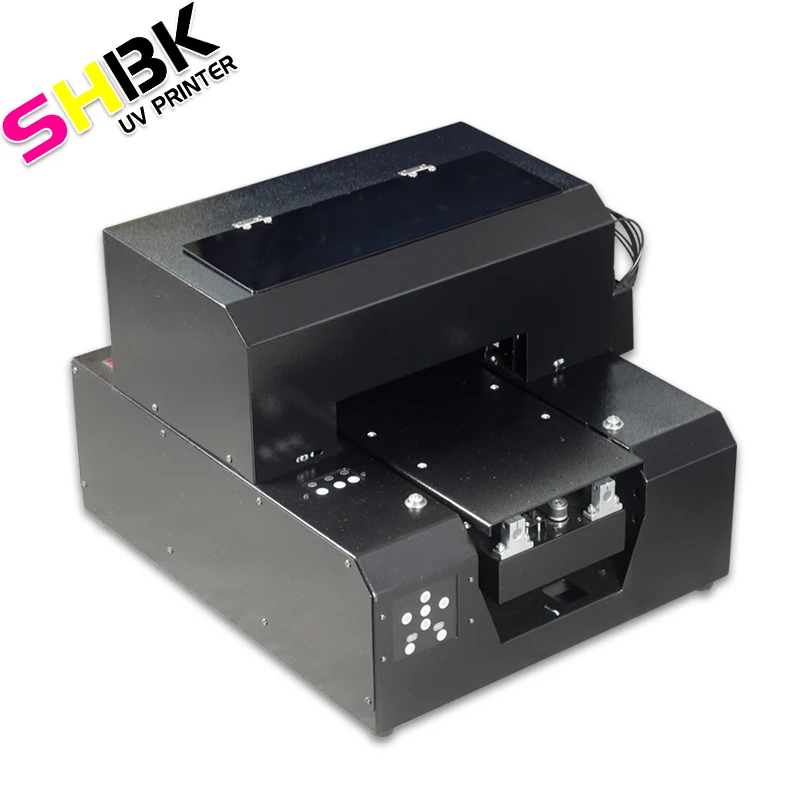 А4 Авто УФ планшетный принтер для пластика силикона мягкого Размер принтер.