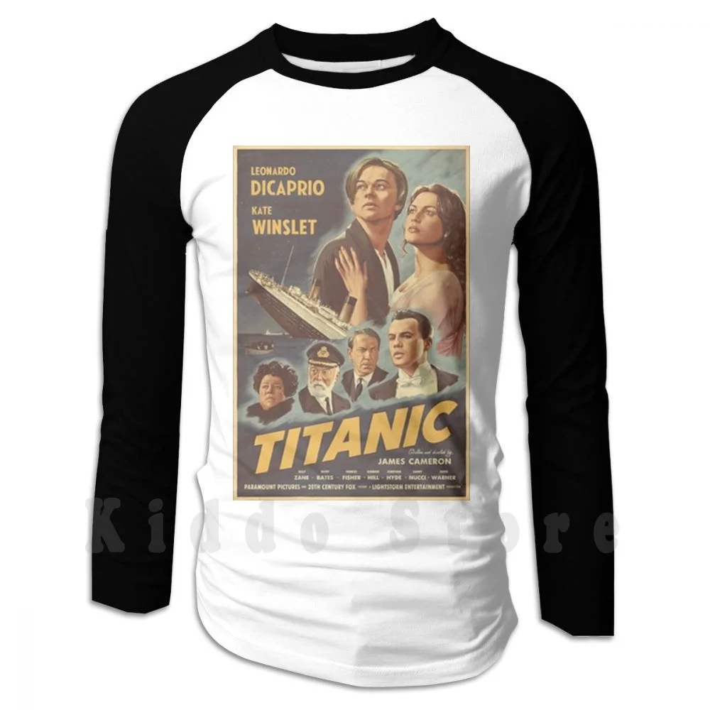 Felpe Con Cappuccio Titanic Vintage Manica Lunga Affiche Film Titanic Retro Vintage Fa Cinéma Rose Jack James Cameron