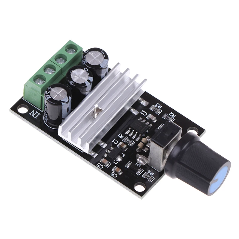 New Hot DC 6V 12V 24V 28VDC 3A 80W PWM Motor Speed Controller Regulator 1PCS