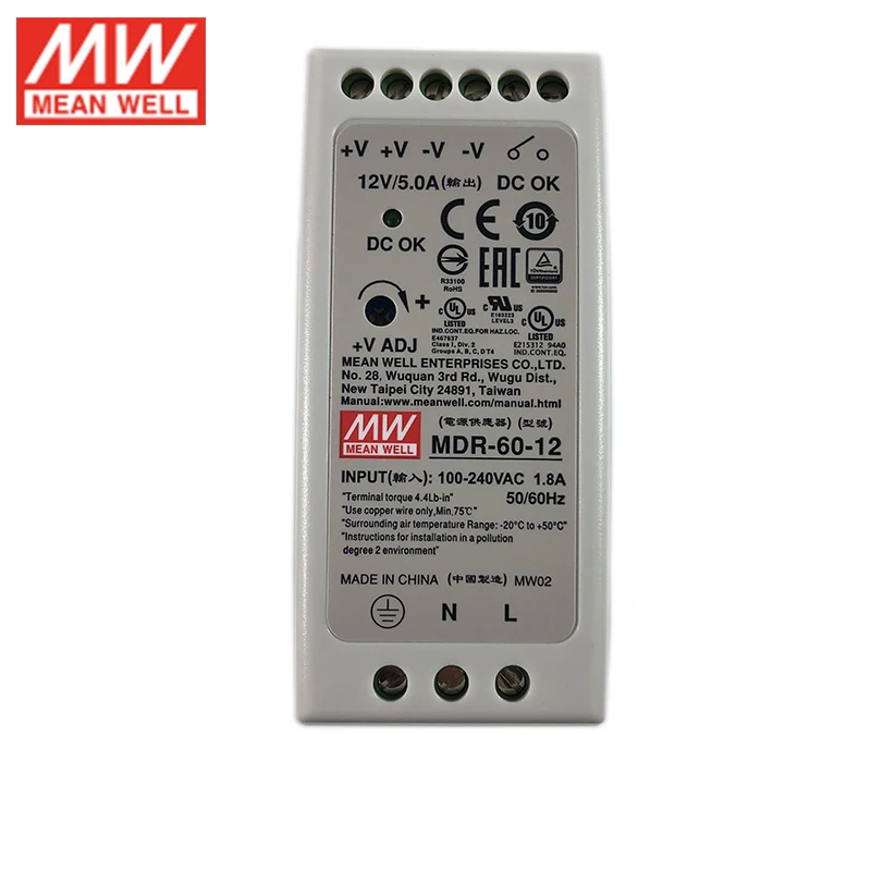 Meanwell schakelende voeding 24 volt 60 watt - Fakkert Electronica Meanwell schakelende voeding 24 volt 60 watt - Fakkert Electronica