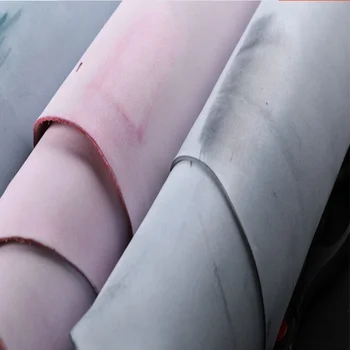 

Black wipe wax multi-fat vegetable tanned leather 1.8-2.2mm handmade DIY leather thickening quite straight strip belt belt bag w