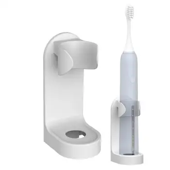 

1 Pc Creative Traceless Stand Rack Electric Toothbrush Organizer Tooth Brush Wall-Mounted Holder Space Saving Fashion Home Gifts