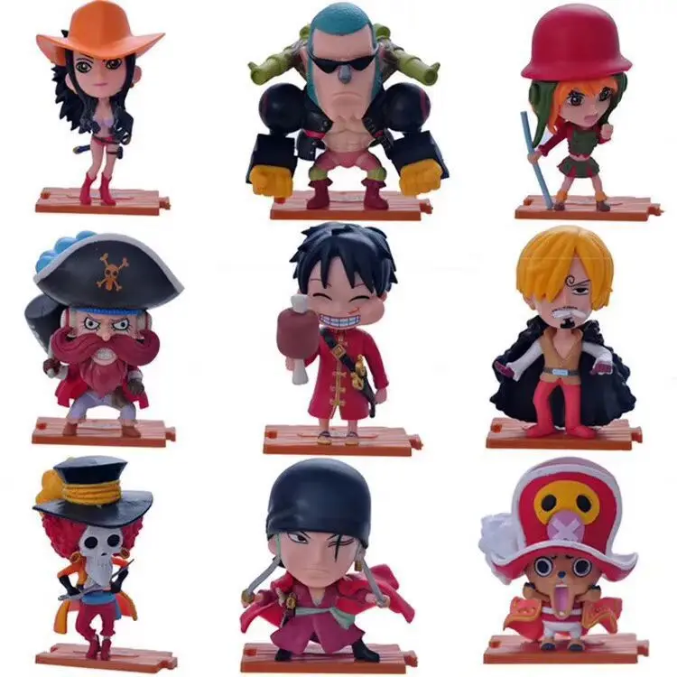 

Anime Garage Kit Wholesale Large Version of 9-Red One Piece Theater Version Boxed Crane Machine Doll Model Ornaments