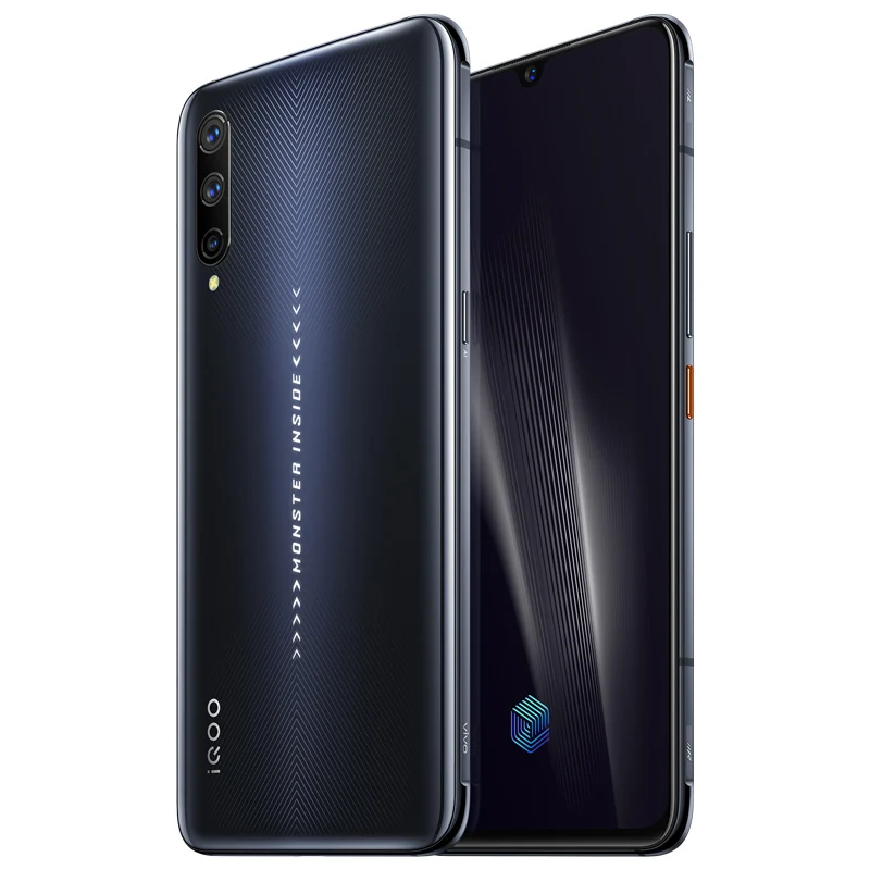 Сток Vivo IQOO Pro 4G мобильный телефон Snapdragon 855 Plus Android 9,0 6,4" AMOLD 12G ram 128G rom 48.0MP 44W зарядное устройство для мобильного телефона