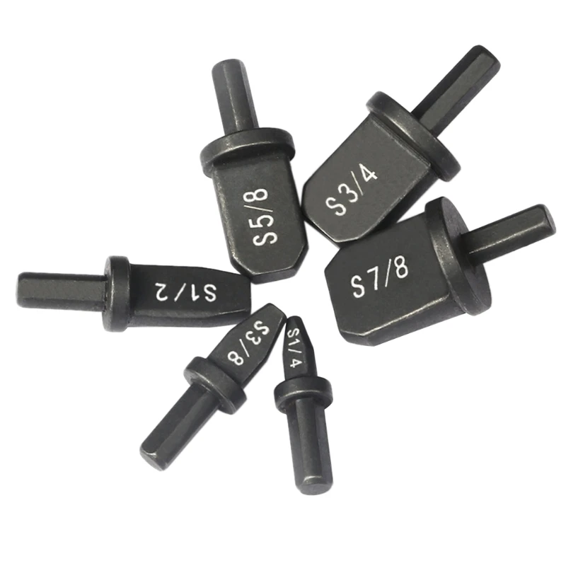 6pcs Swaging Tool Drill Bit Set Multifunction Professional Bearing Steel 6pcs Swaging Tool Drill Bit Set Multifunction Professional Bearing Steel