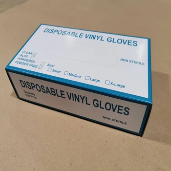 

Environmental protection disposable PVC gloves transparent food level touch screen work isolation protection inspection gloves