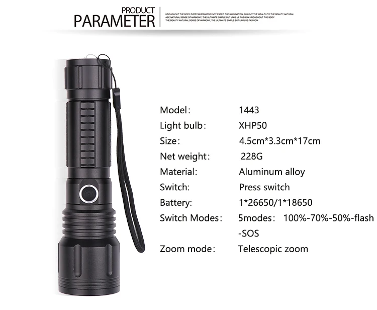 7500 люмен мощный фонарик XLamp xhp70.2 светодиодный фонарь с масштабированием 5 режимов xhp70 xhp50 18650 или 26650 батарея Лучший Отдых на природе