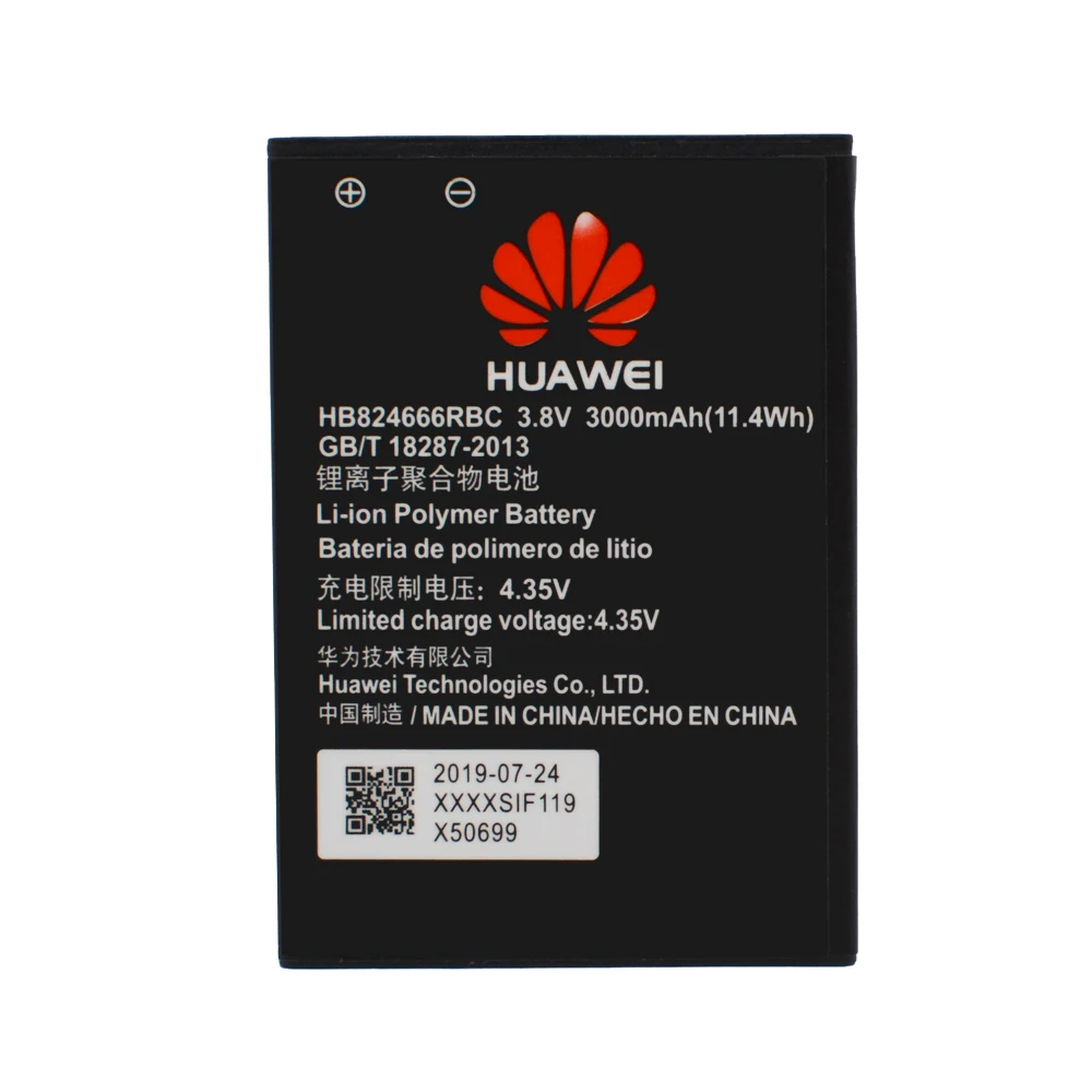 Сменный аккумулятор HB824666RBC для HuaWei E5577 с реальной емкостью 3000 мАч Akku 100%