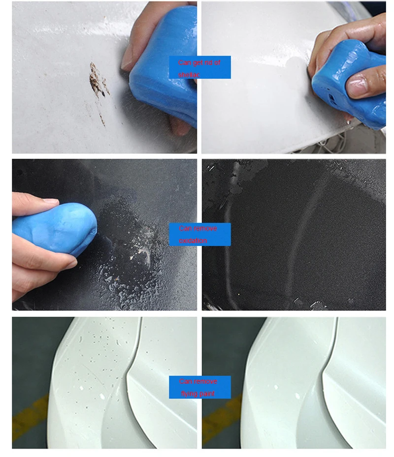 1pc Universal Auto Care Magic Car truck Clean Clay Bar Auto Detailing Cleaner For BMW BENZ AUDI SEAT LADA VW ETC car cleaning tool car cleaning clay bar car detailing cleaner