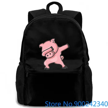 

Dabbing PIG | Dab Animal Brand Slim Fit Printing Print women men backpack laptop travel school adult student