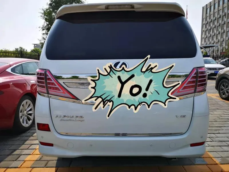 Задний фонарь для автомобиля Toyota Alphard 2009- светодиодная сигнальная лампа Противотуманные фары DRL дневные ходовые огни тюнинг автомобильные аксессуары