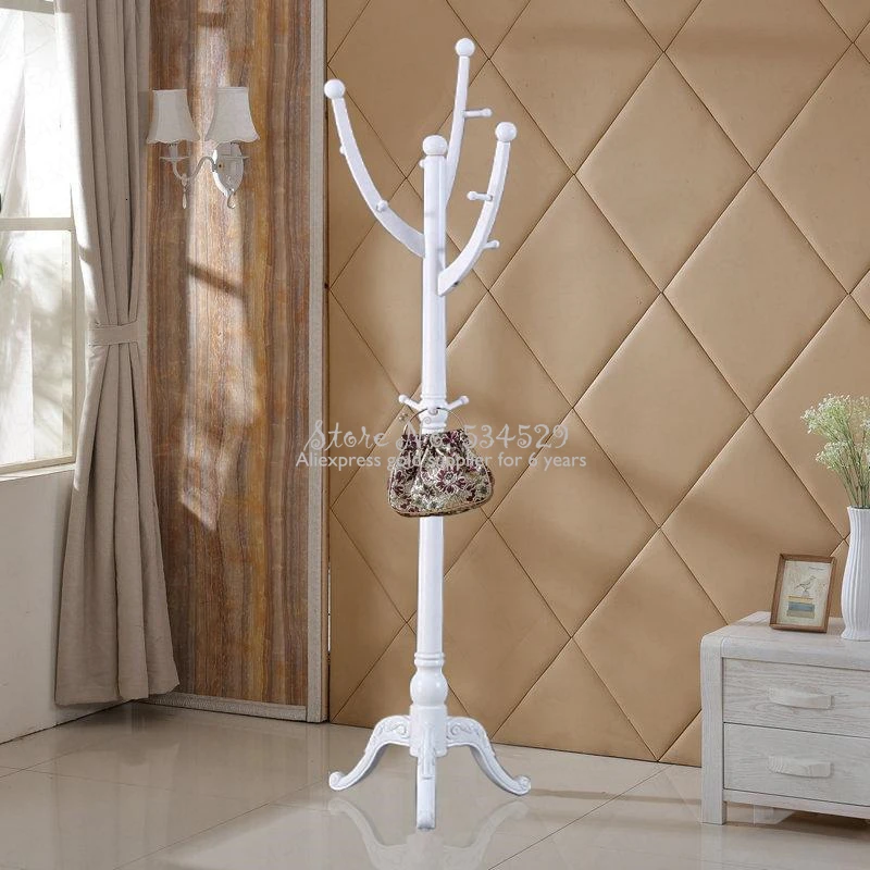

30% B Creative Branch Hanger European Hanger Floor Bedroom Home Solid Wood Auspicious Tree Clothes Rack Wealth Tree Coat Rack