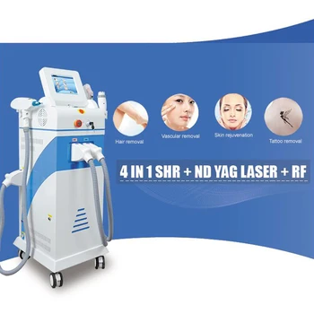 

Multifunction Strong Energy OPT SHR IPL Hair Removal ND YAG Tattoo Removal Beauty Machine IPL&RF & ND YAG&Elight CE