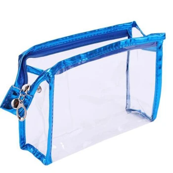 

LKEEP Waterproof Cosmetic Bag Women Makeup Case PVC Transparent Beauty Organizer Pouch Female Jelly Bag Lady Make up Pouch
