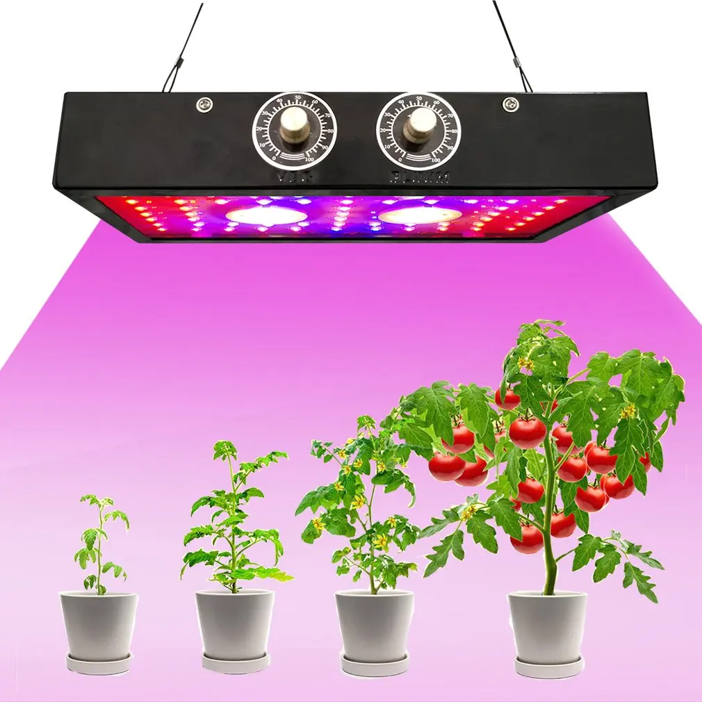 Светодиодный светильник для растений, полный спектр, 1000 Вт, двойной чип, красный/синий/УФ/ИК, длинная полоска, светильник для комнатных растений, VEG BLOOM, EU/US/UK/AU Plug