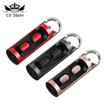 

TWS 5.0 Bluetooth Wireless Earphone Waterproof Headet Sport Earphones Bluetooth Earbuds With Metal Rotary Charging Case