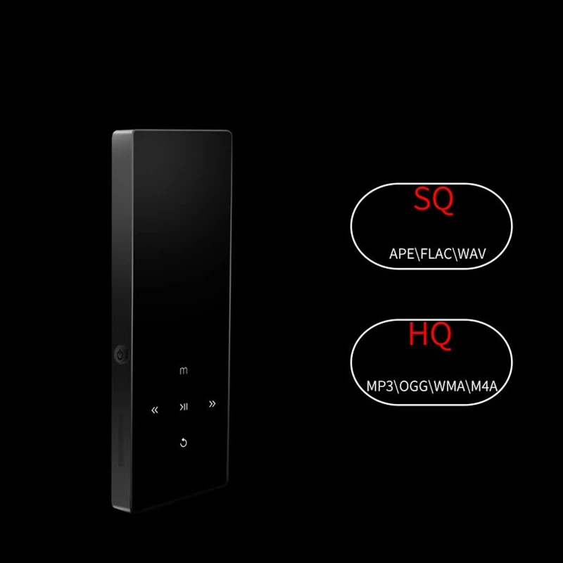 Bluetooth 4,2 сенсорный экран MP3-плеер встроенный 8G HIFI без потерь с Fm/радио и громким динамиком