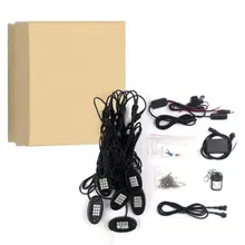 Lumières d'atmosphère LED pour châssis de véhicule tout terrain, lumières d'atmosphère décoratives pour châssis de vtt, lumières d'atmosphère pratiques