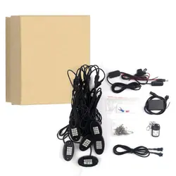 Lumières d'atmosphère LED pour châssis de véhicule tout terrain, lumières d'atmosphère décoratives pour châssis de vtt, lumières d'atmosphère pratiques 