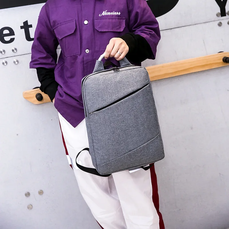 

Square Backpack Student-Bag Elegant Fashion man for Party Apr-1 Multi-Function Simple
