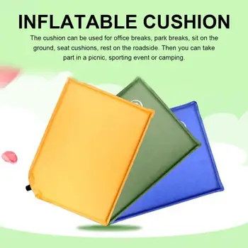 

Inflatable Cushion Camping Inflatable Mattress Portable Cushion Yoga Meditation Supplies Moisture-proof Mat For Outdoor Sports