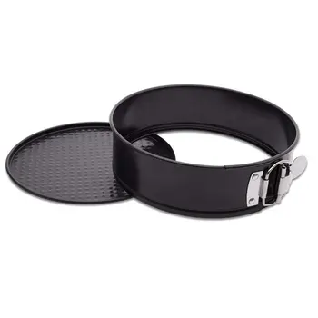 

9-inch Live Bottom Cake Baking Tray Non-stick Live Buckle Mold Cake Baking Oven Tools Leakproof Cheesecake Pan