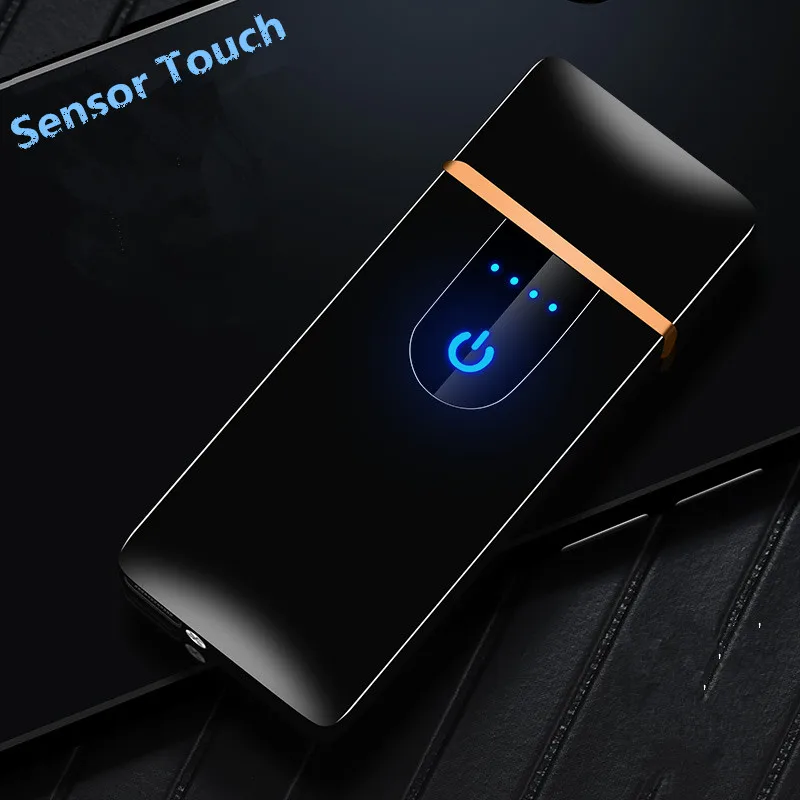 Зажигалка с сенсорным выключателем зажигалка для сигарет USB зажигалки