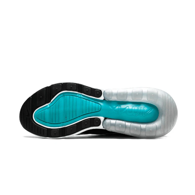 Оригинальные мужские кроссовки для бега Nike Air Max 270, спортивные дышащие кроссовки на шнуровке, дизайнерские спортивные кроссовки AQ9164