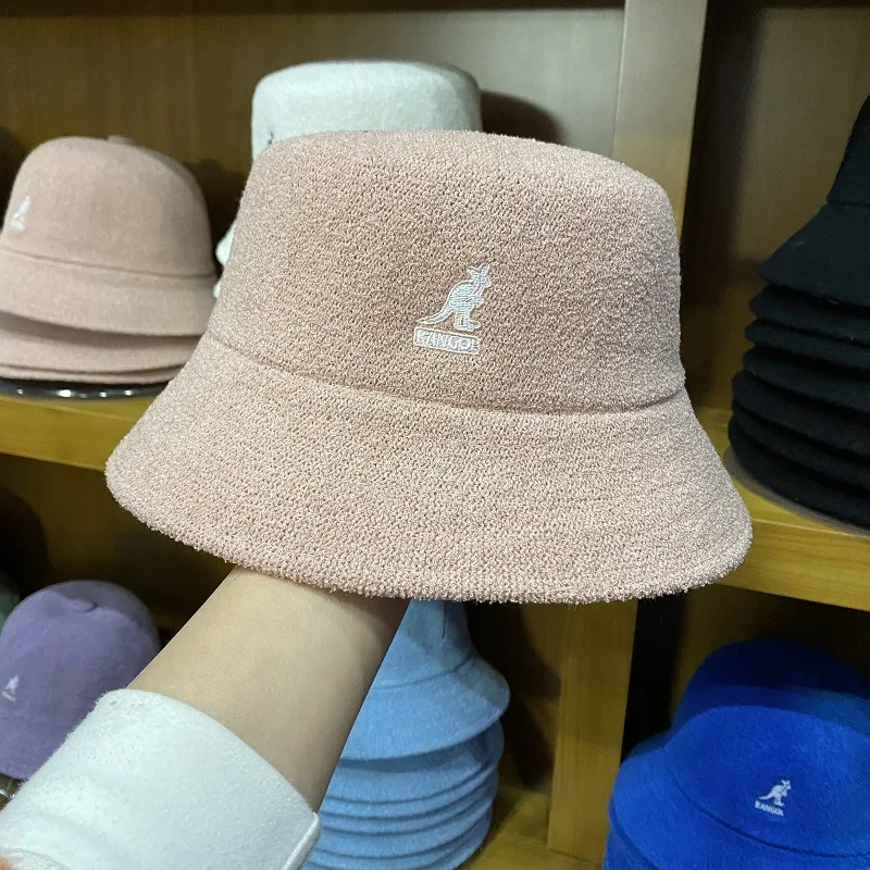 Hot Men Women Kangools Bucket Hat Towel 