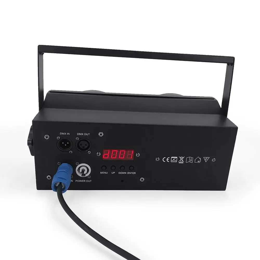 4X 2eyes 2x100w светодиодный COB светильник DMX сценический светильник, светодиодный светильник, мигающий свет, холодный белый/теплый белый Dmx контроллер, dj светильник