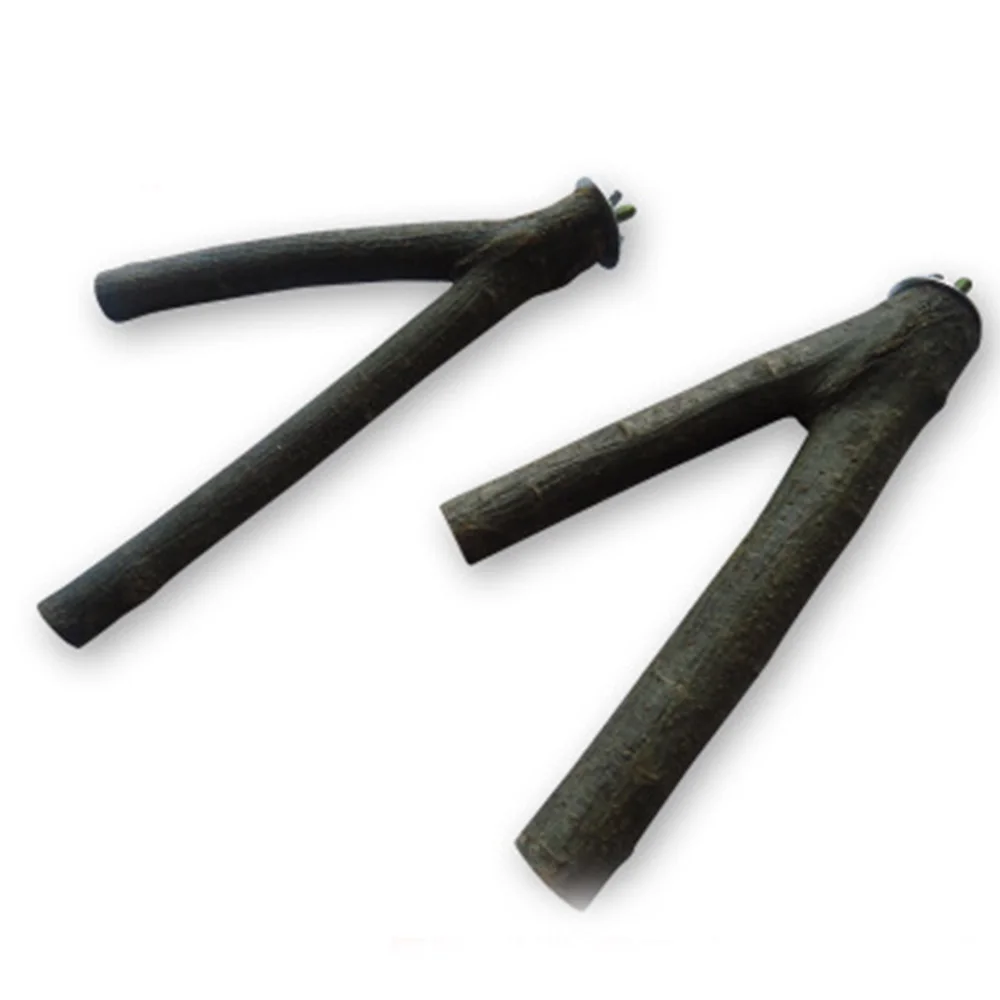 1 шт. ветка с изображением попугая дерева вилки для хомяка двумя точками вилка