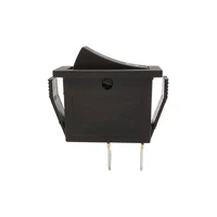 Ship Type Rocker Switch KCD3 30x13mm ON-OFF Rocker Switch 6A 250V 10A 125V AC Power Boat Rocker Switch Black New 5