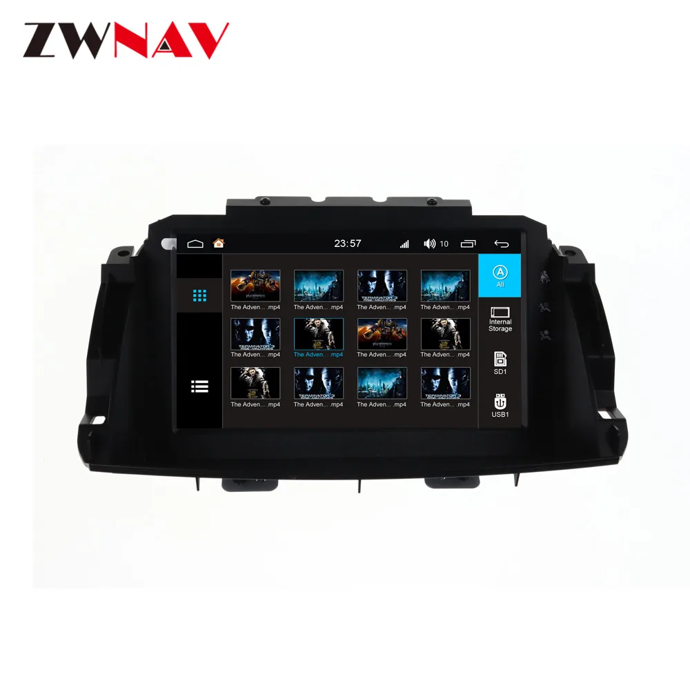 Android 8 Автомобильный dvd-плеер радио для RENAULT KOLEOS 2009- Автомобильный gps навигатор мультимедийный плеер головное устройство радио магнитофон