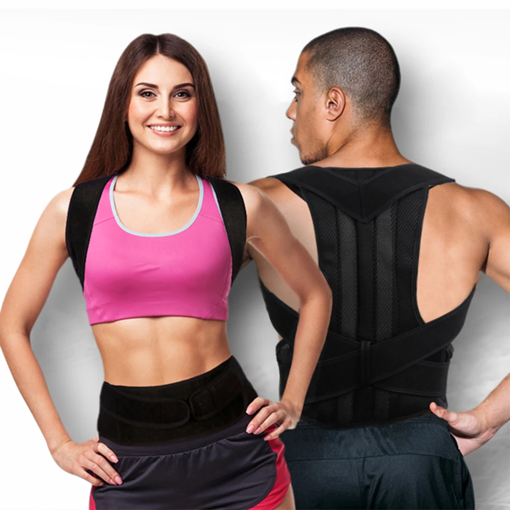 

Adjustable Adult Corset Posture Correction Belt for Back Posture Brace Support Waist Body Shaper S-2XL Men Women