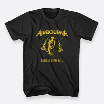 

Airbourne Australian Rock Band Size S to 3XL Color Black Men's T-shirt