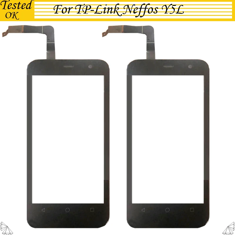 

For TP-Link Neffos Y5L Touch Screen Front Glass Panel Tested Working Digtizer Panel Sensor For TP-Link Neffos Y5 L TouchScreen