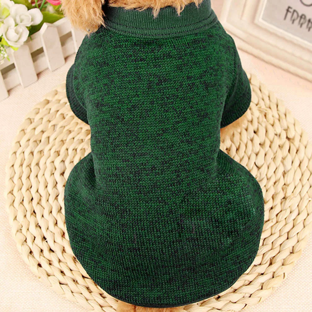 Transer 9 цветной для собачки Щенячий классический свитер Свитер с ворсом одежда Теплый зимний свитер 9,11