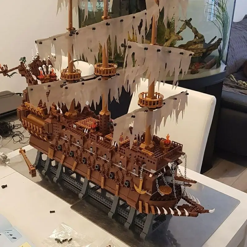DHL 16016 3652 шт. фильмы серии MOC летающие Нидерланды строительные блоки кирпичи игрушки для детей Подарки