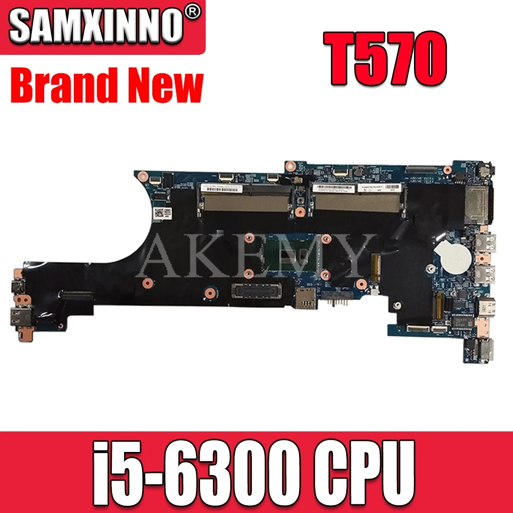 Laptop Motherboard With i5-6300U SR2F0 Cpu For T570 01ER445 LTS-1 MB 16820-1 448.0AB06.0011 | Компьютеры и офис