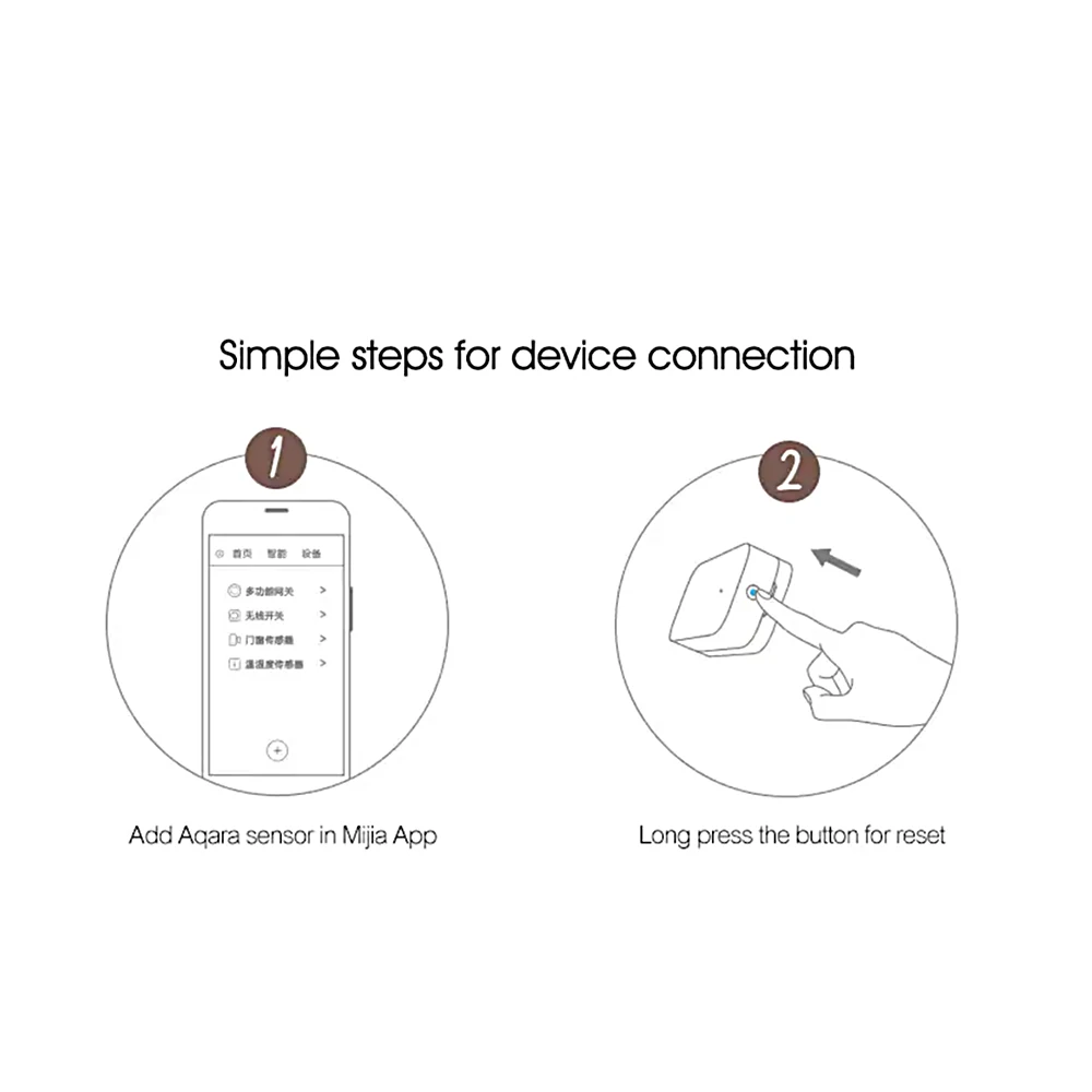 Aqara MCCGQ11LM датчик оконной двери умный дом ZigBee беспроводное подключение приложение управление многоцелевой умный дом