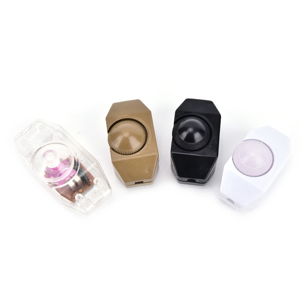 

High Quality Lamp Dimmer Cord Switch Plug In Table Floor Light Dimming On Off Dimmer Switch