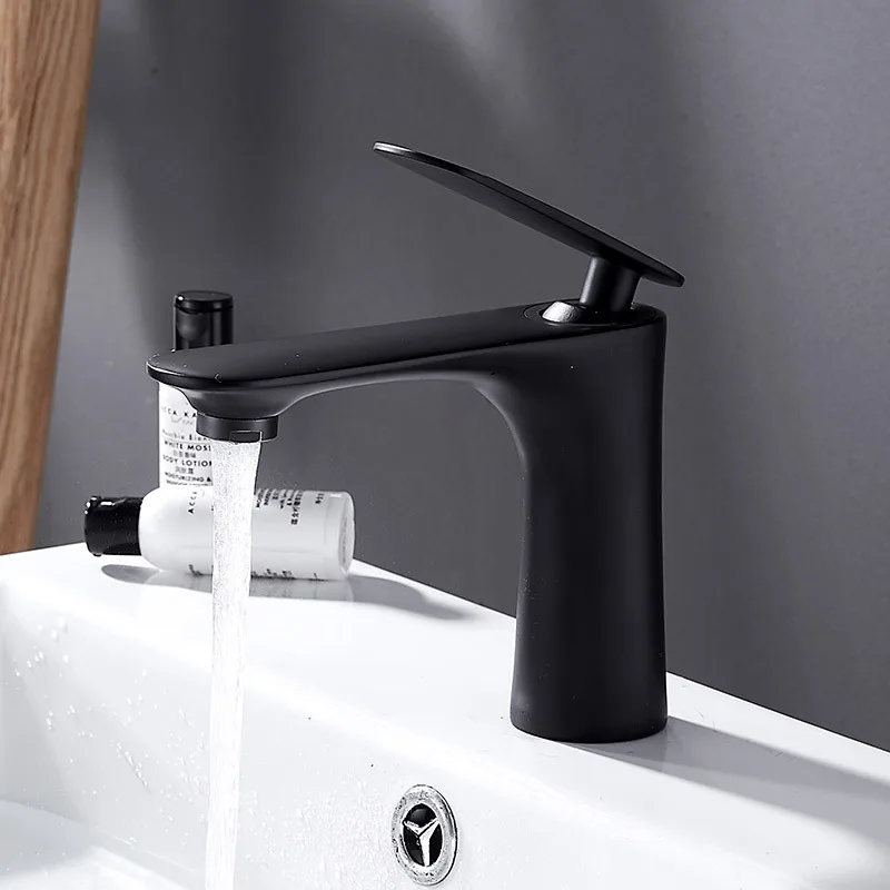 

New Style Northern European-Style Copper Bathroom Toilet Bathroom Sanitary Ware Basin Inter-platform Basin Hot And Cold Faucet