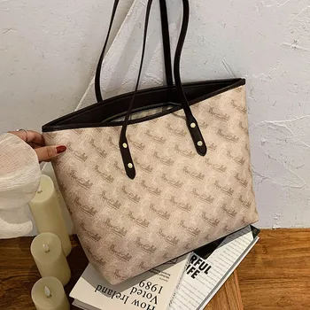 

Fashion Women PU Leather Handbags Large Capacity Shoulder Bag Women's Bags Luxury Designer Tote Bag 2020 New Female Shopping Bag