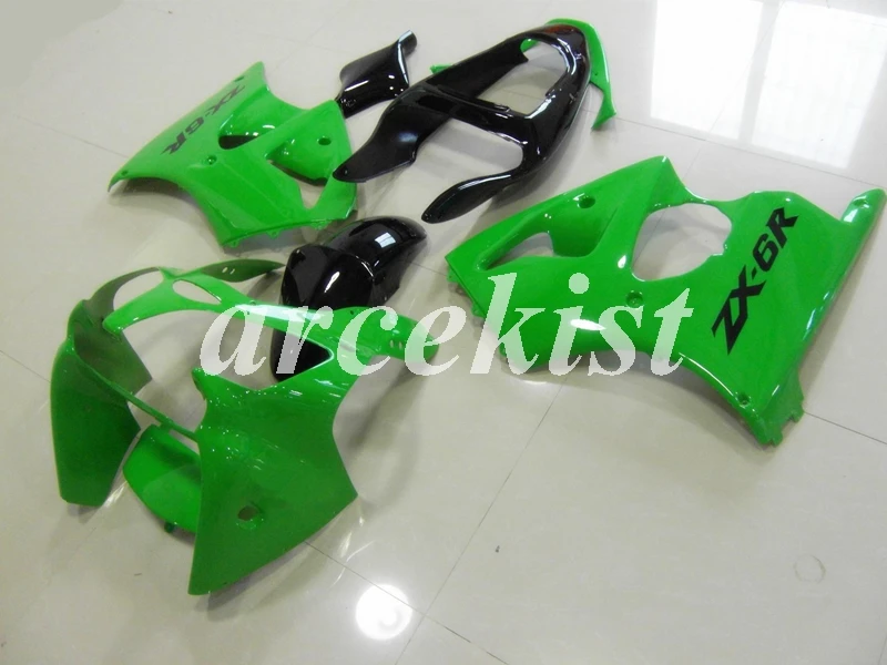 4 бесплатные подарки ABS Обтекатели комплект подходит для kawasaki ZZR600 2005 2006 2007 2008 05 06 07 08 набор кузова зеленый черный
