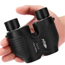 BIJIA 10x25 Automatic Focusing Binoculars HD High-definition Night Vision Pocket Military Standard Portable Pocket Telescope