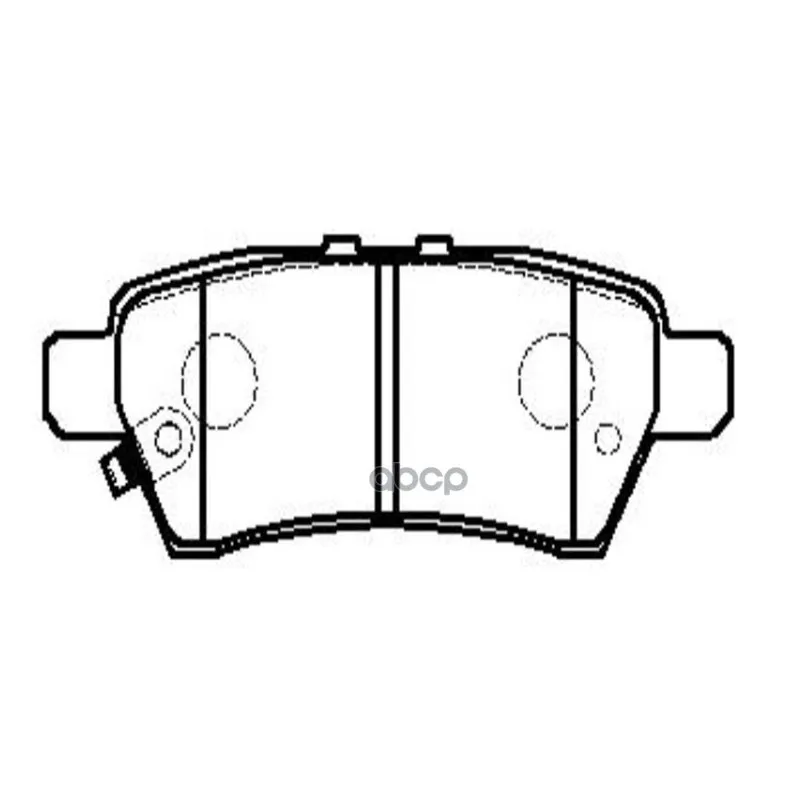 Колодки Тормозные Дисковые Задние Nissan Pathfinder 2.5d 05 Ckn-22 Ctr арт. CKN-22