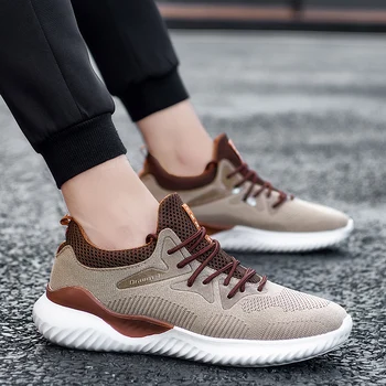 

Men Women Shoes Flats Fashion Casual Male Shoes Outdoor Sneakers Woman Summer Autumn Mesh Comfort Walking Shoes Big Size 45 47