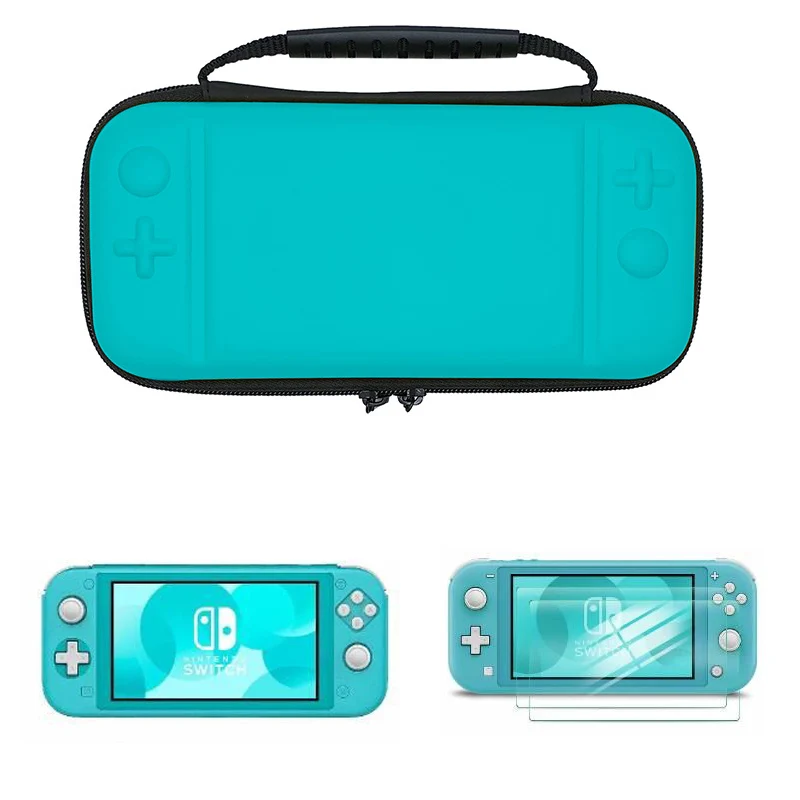 Green Pack Сумка для хранения переносных чехлов для nintendo Switch Lite, жесткий портативный дорожный Чехол для nintendo Switch мини консоль и аксессуары - Цвет: Green Pack