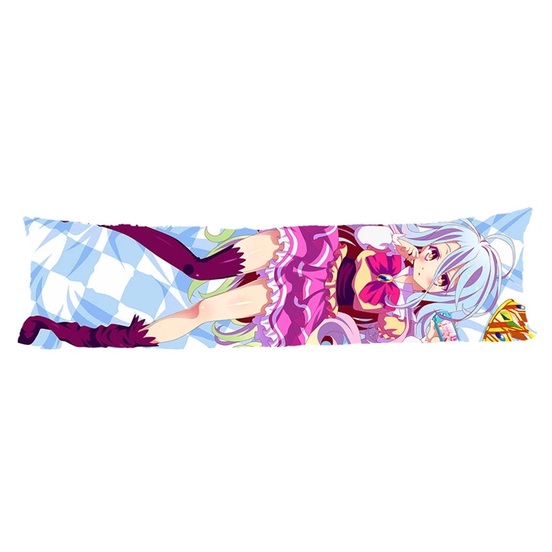 Наволочка с аниме NO GAME NO LIFE персонажи сексуальная девушка Jibril otaku Dakimakura подушка крышка обнимающая наволочки для подушек